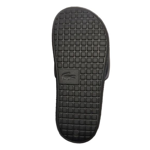 Lacoste Childrens/Kids Serve 1.0 Synthetic Sliders / Black/White - Picture 4 of 4